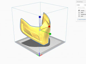 Inspired by Scorpion Mask 3D Print Model