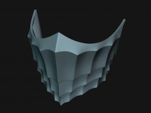 M&aacute;scara Cosplay Modelo de Impressão 3D