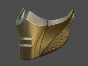 Inspired by Jade Mask 3D-printmodel