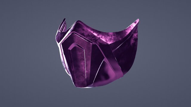 Skarlet mask 3D print model 3D-Druckmodell .c4d .max .obj .3ds .fbx .stl .blend 