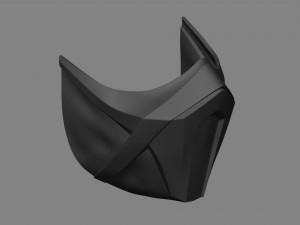 Skarlet mask 3D print model 3D-Druckmodell