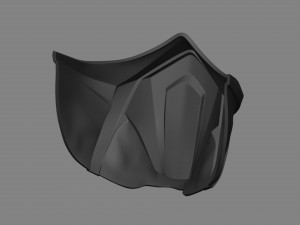 Skarlet mask 3D print model 3D-Druckmodell