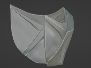 Skarlet mask 3D print model 3D-Druckmodell