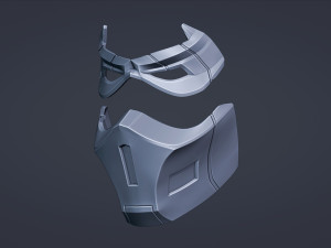Assassin Mask 3D Принт Модель