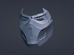 Assassin Mask 3D Print Model