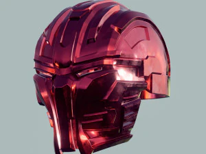 Cyborg-helm 3D printmodel