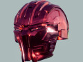 Cyborg Helmet 3D Print Models