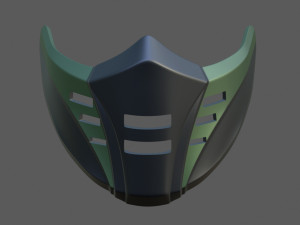 Jade Mask 3D Print Model