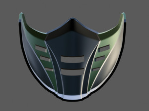 Jade Mask 3D Print Model