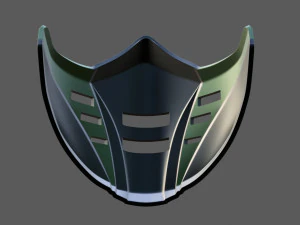 Jade Mask 3D Print Model