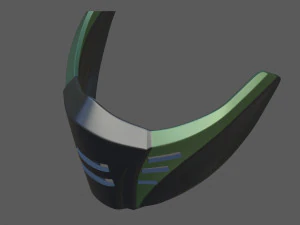 Jade Mask 3D Print Model