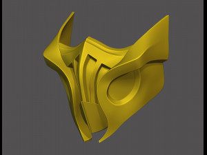 Inspired by Scorpion Mask 3D Print Model