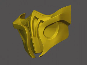 Inspired by Scorpion Mask 3D Print Model