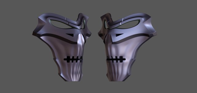 Necro Skull Modèles 3D en vedette .c4d .max .obj .3ds .fbx .stl .blend 