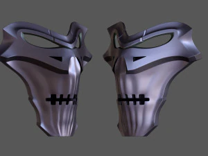 Tengkorak Nekro Model Cetak 3D