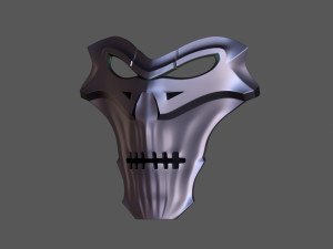 Necro Skull Modèles 3D en vedette