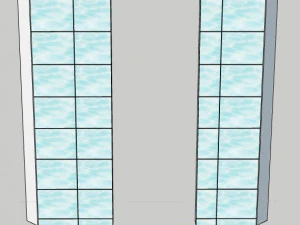 Example of bathroom design 3D Model