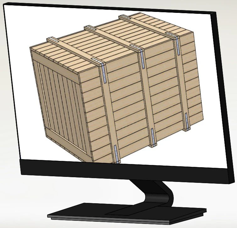 Computer monitor 3D Model .c4d .max .obj .3ds .fbx .stl .blend