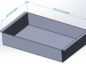 Box for small parts 3D Model