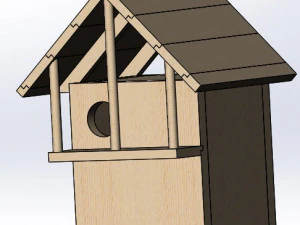 Dom Wiewi&oacute;rki Model 3D