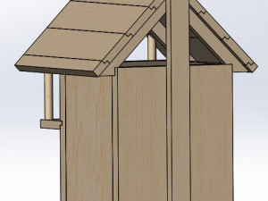 Squirrel House 3D Model