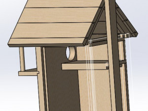 Squirrel House 3D Model