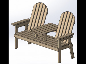Modular sofa 3D Model