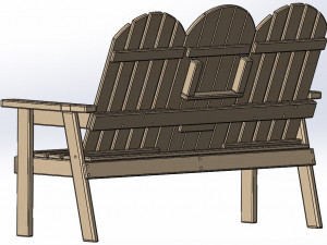 Modular sofa 3D Model