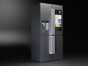 Modern Refrigerator 3D 模型