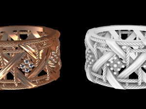 Replica brand ring Modello di stampa 3D
