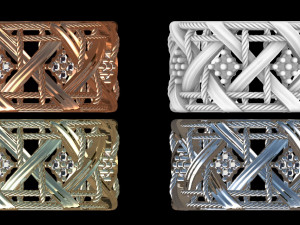 Replica brand ring Modello di stampa 3D