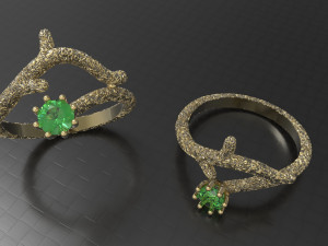 Ring tree original design 3D Baskı Modeli