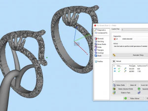 Кільце дерево оригінального дизайну 3D Принт Модель