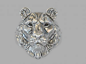 Lioness ring vvv 3D Print Model