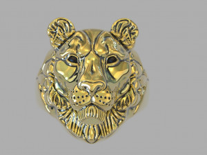 Lioness ring vvv 3D 프린트 모델