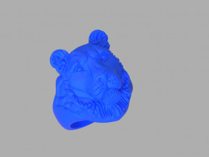 Lioness ring vvv 3D 프린트 모델