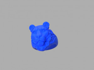 Lioness ring vvv 3D 프린트 모델