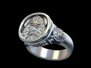 THE RING IS THE SUPREME GOD Model Cetak 3D