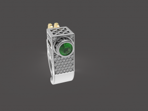 The piston ring VVV 3D Print Model