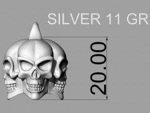 Skull suspension vvv 3D Принт Модель