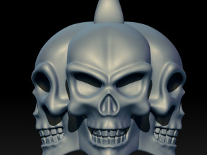 Skull suspension vvv Modelo de impresión 3D