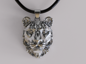 Lioness vvv pendant Modelo de Impressão 3D
