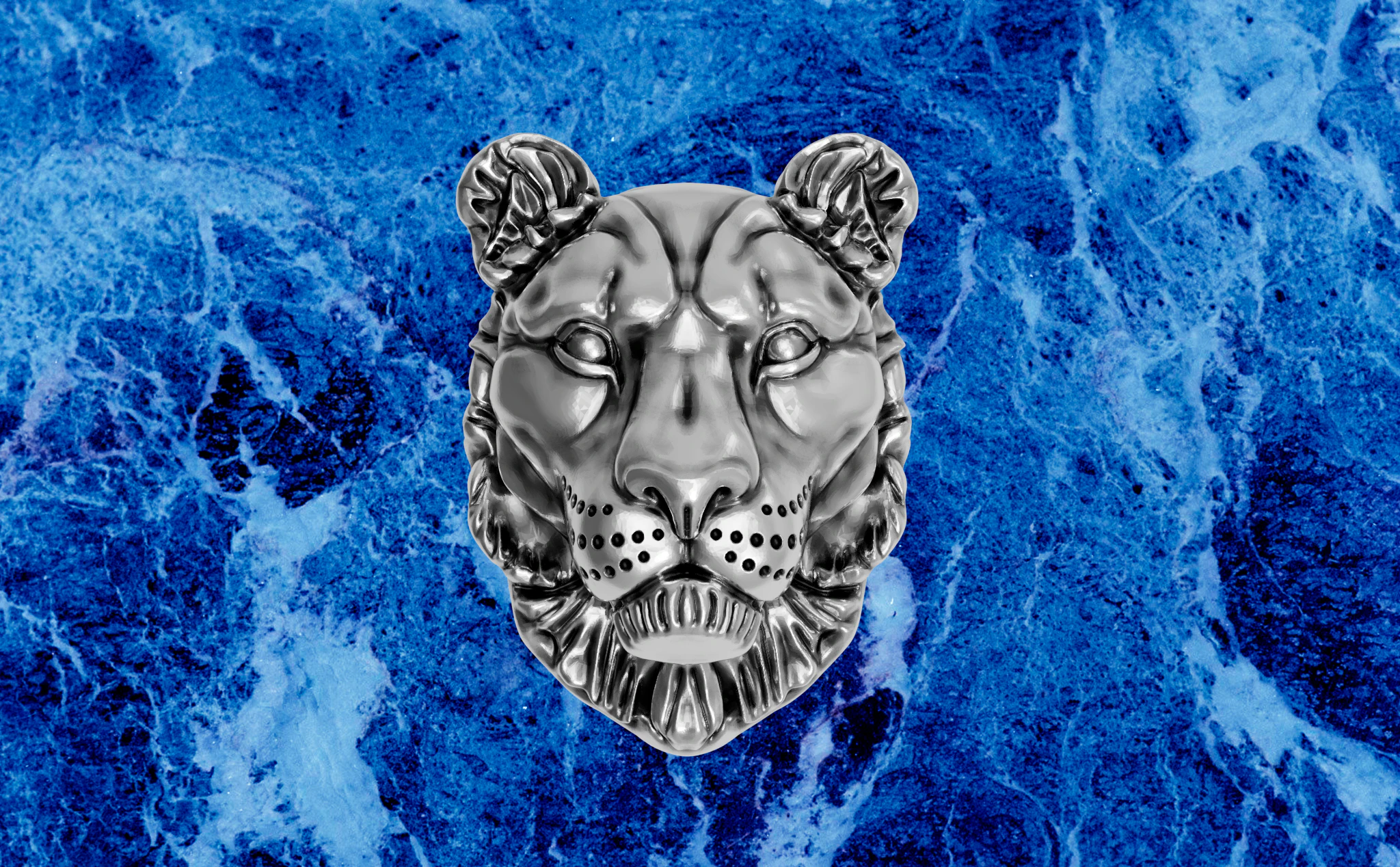 Lioness vvv pendant 3D Print Model .c4d .max .obj .3ds .fbx .stl .blend