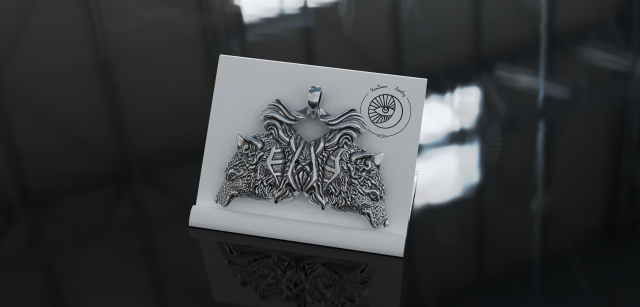 Suspension wolf vvv Modelo de impresión 3D .c4d .max .obj .3ds .fbx .stl .blend