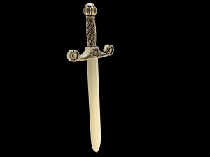Sword pendant Modelo de Impressão 3D