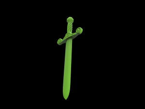 Sword pendant 3D Print Model