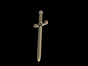 Sword pendant Modelo de Impressão 3D