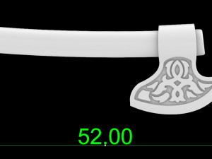 Hatchet Model Cetak 3D