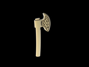 Hatchet Model Cetak 3D