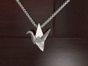 Origami kraanhanger 3D printmodel